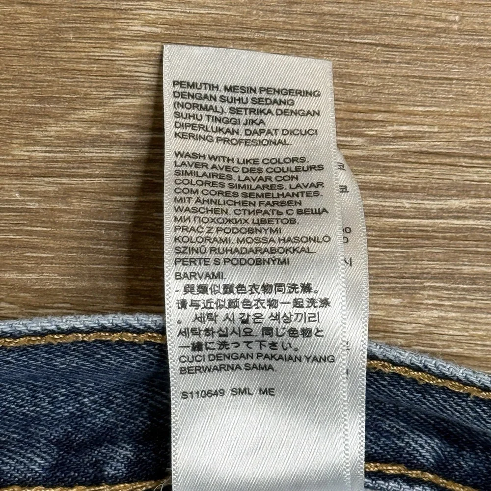 Levi's 550 Relaxed Fit Jeans Men's W36 Light Wash Tapered Denim Cotton Classic